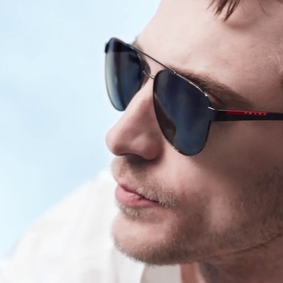 NEW ๐ฅ PRADA Sunglasses PS 54TS Lifestyle Linea Rossa NEW with Prada Case UNISEX - Picture 4 of 10